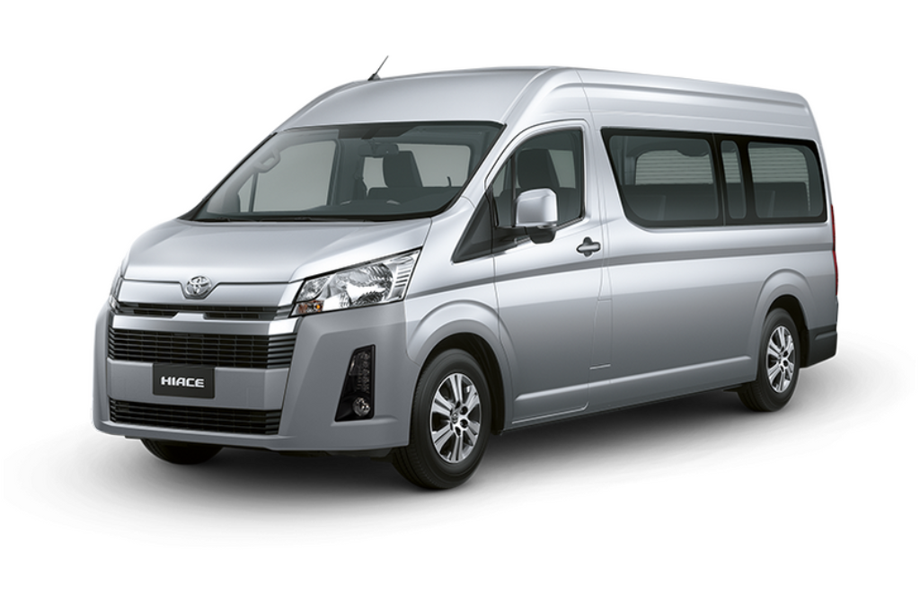 Hijab travel umrah taxi service hiace