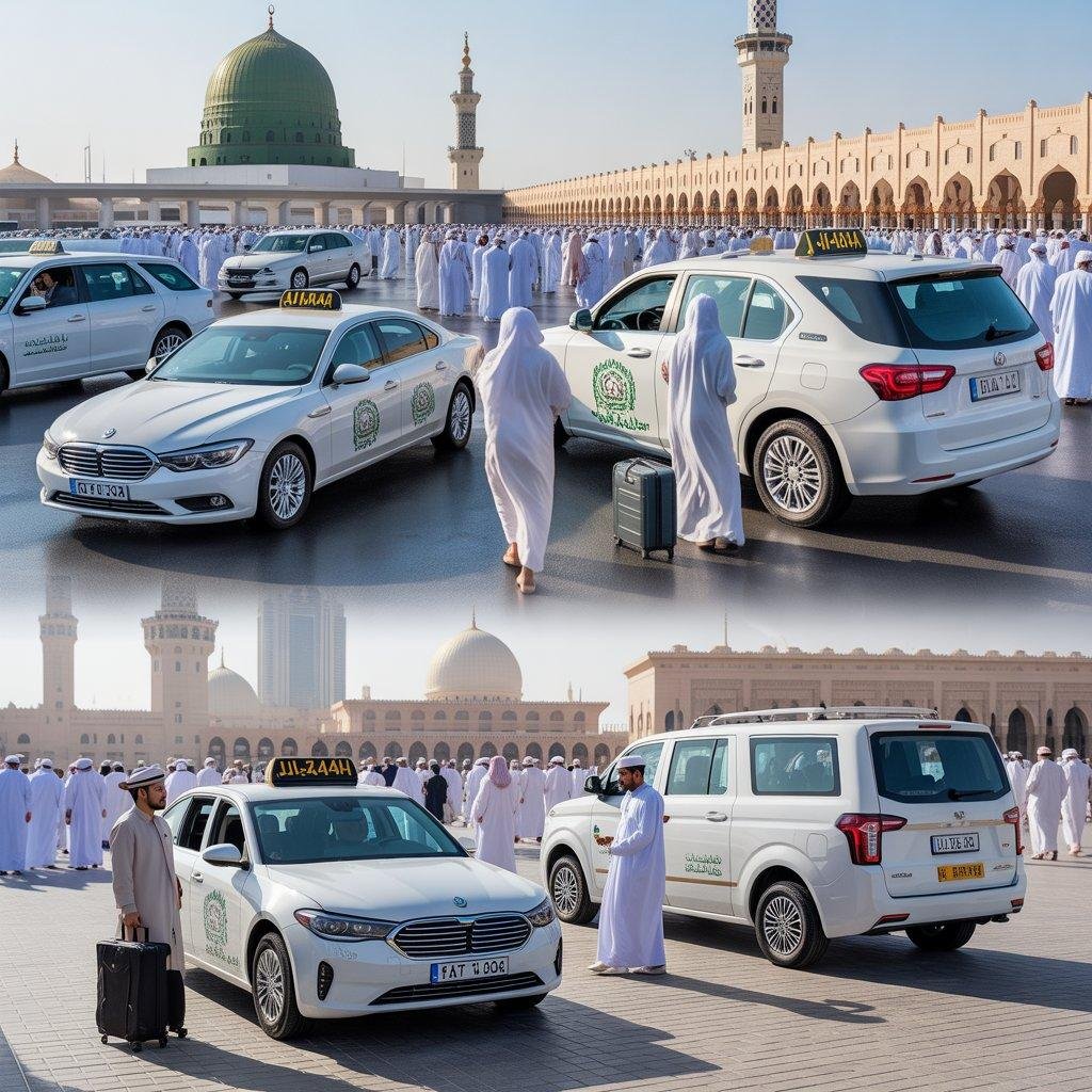 Complete Pilgrim Travel Guide Visiting Makkah & Madinah Using a Reliable Umrah Taxi Service