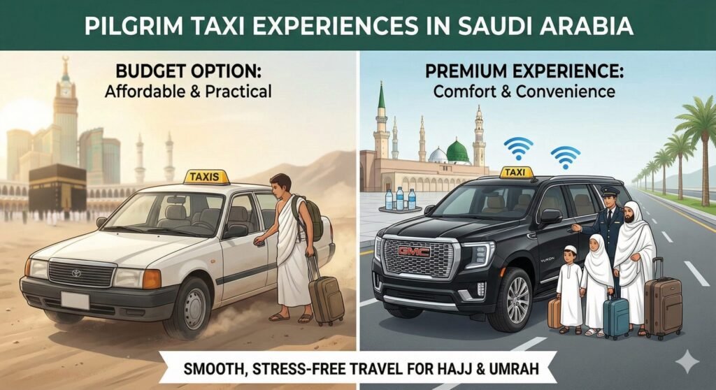 Affordable vs. Premium Taxi Services in Saudi Arabia Which One Should Pilgrims Choose