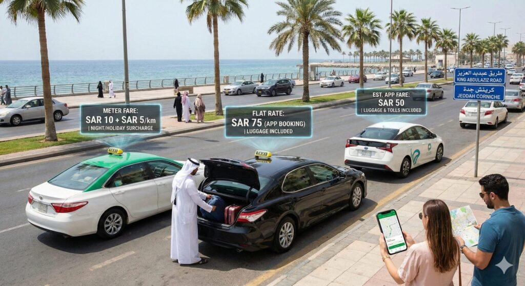 Taxi Fare Structure in Jeddah Rates, Distance Charges, and Hidden Costs
