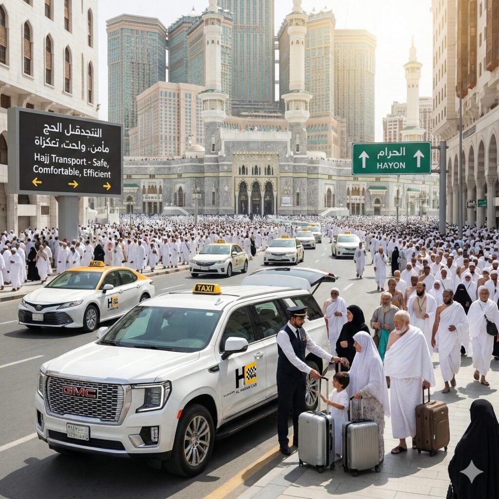 The Safest and Fastest Taxi Services in Makkah for Pilgrims During Peak Seasons
