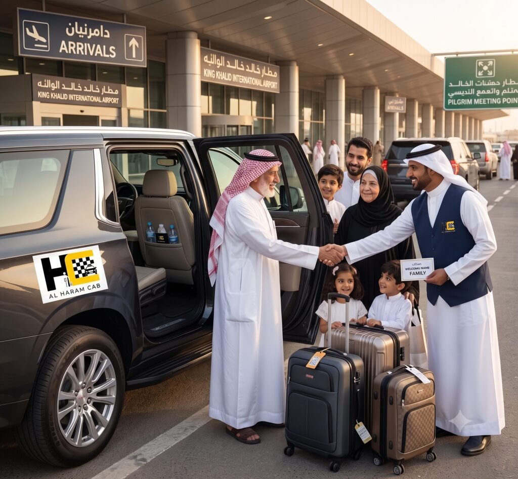 Riyadh to Madinah Taxi Price, Travel Time & Booking Guide (2026) Al Haram Cab Riyadh to Madinah taxi